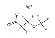 silver perfluoromethoxybutyrate Structure