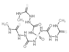 Biurea,1,1',1''-phosphinylidynetris[6-methyl-5-thio- (8CI) structure