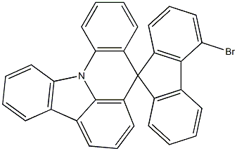 4-Bromo-spiro[9H-fluorene-9,8'-[8H]indolo[3,2,1-de]acridine] Structure