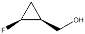 Cis-2-fluorocyclopropyl)methanol Structure