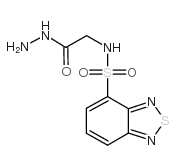 N-(2-肼基-2-氧代乙基)苯并[c][1,2,5]噻二唑-4-磺酰胺结构式