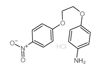 Benzenamine,4-[2-(4-nitrophenoxy)ethoxy]-, hydrochloride (1:1)结构式