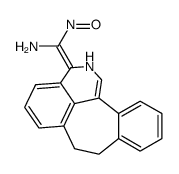 7,8-Dihydro-benzo<1,2>cyclohepta<3,4,5-d,e>isochinolin-3-yl-amidoxim Structure