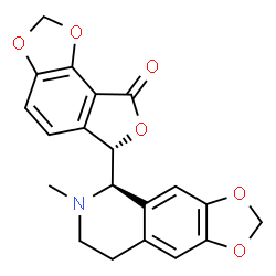 (-)-Bicuculline structure