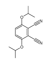 3,6-di(propan-2-yloxy)benzene-1,2-dicarbonitrile Structure