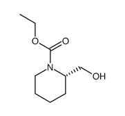 (S)-2-hydroxymethyl-piperidine-1-carboxylic acid ethyl ester Structure