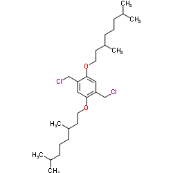 2 5-BIS(CHLOROMETHYL)-1 4-BIS(3' 7'- structure