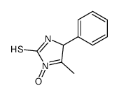 4-Methyl-5-phenyl-3-imidazoline-2-thione 3-oxide结构式