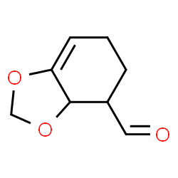 1,3-Benzodioxole-4-carboxaldehyde, 3a,4,5,6-tetrahydro- (9CI)结构式