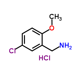 (5-Chloro-2-Methoxyphenyl)Methanamine hydrochloride structure