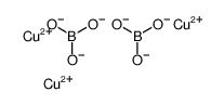 Boric acid, copper salt Structure