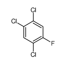 1,2,4-trichloro-5-fluorobenzene Structure