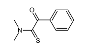 Phenylthioglyoxylsaeuredimethylamid结构式