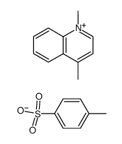 1,4-dimethylisoquinolinium 4-methylbenzenesulfonate结构式