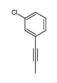 BENZENE, 1-CHLORO-3-(1-PROPYN-1-YL)- structure