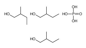 2-methylbutan-1-ol,phosphoric acid结构式