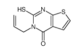 3-ALLYL-2-MERCAPTOTHIENO[2,3-D]PYRIMIDIN-4(3H)-ONE Structure