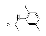 acetic acid-(2-iodo-5-methyl-anilide)结构式