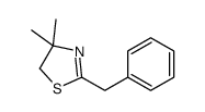 2-benzyl-4,4-dimethyl-5H-1,3-thiazole Structure