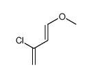 3-chloro-1-methoxybuta-1,3-diene Structure