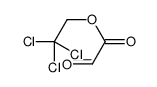 2,2,2-trichloroethyl 2-oxoacetate Structure