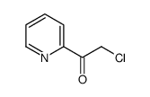 Ethanone, 2-chloro-1-(2-pyridinyl)- (9CI) Structure