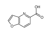 呋喃并[3,2-b]吡啶-5-羧酸结构式