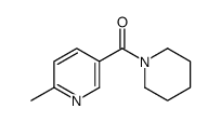 (6-methylpyridin-3-yl)-piperidin-1-ylmethanone Structure