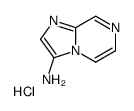 imidazo[1,2-a]pyrazin-3-amine hydrochloride结构式