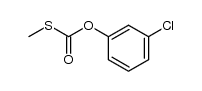 O-(3-chlorophenyl) S-methyl carbonothioate Structure