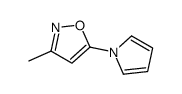 Isoxazole, 3-methyl-5-(1H-pyrrol-1-yl)- (9CI) picture