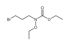 γ-(N-Ethoxy-N-carbethoxyamino)-propylbromid结构式