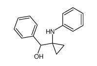 phenyl(1-(phenylamino)cyclopropyl)methanol结构式