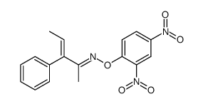 (E)-3-Phenyl-2-penten-4-anti-ketoxim-2,4-dinitrophenylether结构式