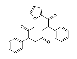 1-(furan-2-yl)-2,6-diphenyloctane-1,4,7-trione Structure