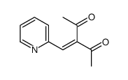 3-(pyridin-2-ylmethylidene)pentane-2,4-dione Structure