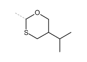 1,3-Oxathiane,2-methyl-5-(1-methylethyl)-(9CI) picture