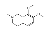 7,8-dimethoxy-2-methyl-3,4-dihydro-1H-isoquinoline Structure