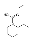 N,2-diethylpiperidine-1-carboxamide结构式