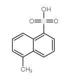 5-Methyl-1-naphthalenesulfonic acid结构式