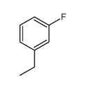 1-乙基-3-氟苯结构式