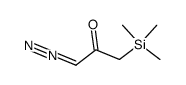 1-diazo-3-trimethylsilyl-2-propanone结构式