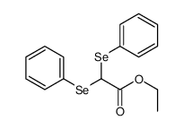 ethyl 2,2-bis(phenylselanyl)acetate Structure