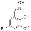 5-BROMO-2-HYDROXY-3-METHOXYBENZALDEHYDE OXIME结构式