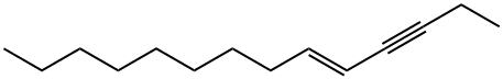 (E)-5-Tetradecen-3-yne结构式