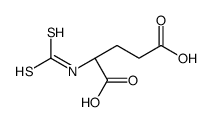 N-(Sodiothiocarbonothioyl)-L-glutamic acid disodium salt structure