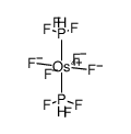 tetrafluorobis(trifluorophosphine)osmium(IV) Structure