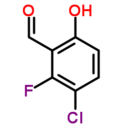 3-Chloro-2-fluoro-6-hydroxybenzaldehyde picture