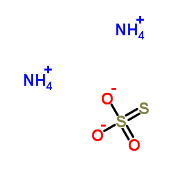 AMMONIUM THIOSULFATE Structure