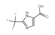 2-(trifluoromethyl)-1H-imidazole-5-carboxylic acid structure